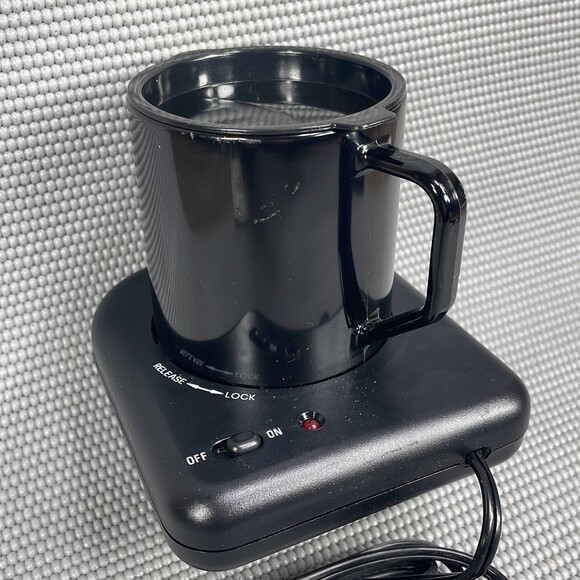 Travel Coffee Mug & Power Warmer Model MEC 205 Vintage Mountable Hot and Ready - Picture 2 of 9